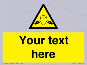 Custom Noise Hazard Sign